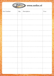 Zodiac note block DIN A6 (GB)