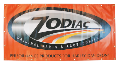 Zodiac Vinyl Banner 200x100cm (GB)