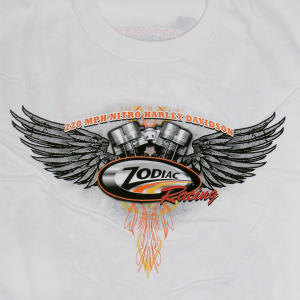 Zodiac Racing Champion T-shirt white S (GB)