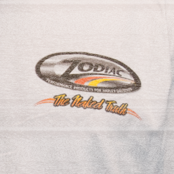 Zodiac Naked Truth T-shirt White Large (GB)