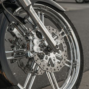 NESS LH 4-piston chr caliper 11.8"DISC (GB)