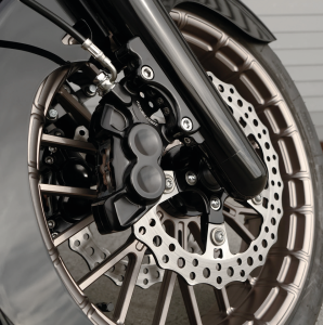 NESS LH 4-piston blk caliper 11.8"DISC (GB)