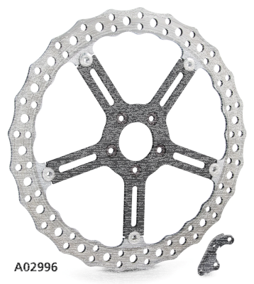 15" Jagged brake disc kit ST18-UP 49mm (GB)