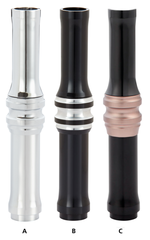 10-GAUGE PUSHROD COVERS TC99-17 CHROME (GB)