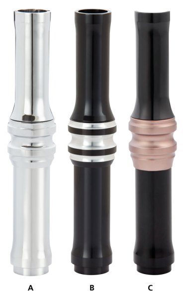10-GAUGE PUSHROD COVERS TC99-17 CHROME (GB)