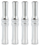 10-GAUGE PUSHROD COVERS ME17-UP CHROME