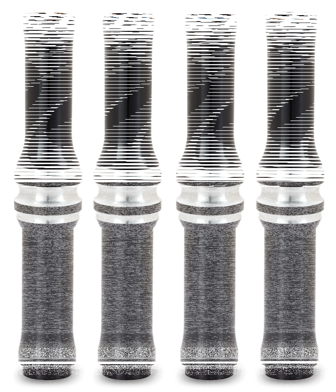 10-GAUGE PUSHROD COVERS ME17-UP black (GB)