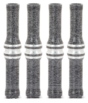 10-GAUGE PUSHROD COVERS ME17-UP black (GB)