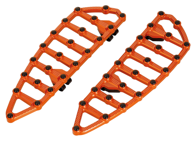 NESS MX FLOORBOARDS ORANGE FLH/T80-up (GB)