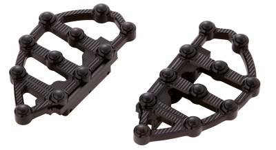 Ness MX Passenger Floorboards - Black (GB)