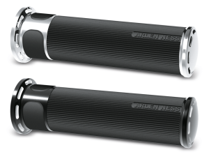 SLOT TRACK  GRIPS, H-D, CBL LONG, CHR (GB)