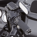 BEVELED FUSION GRIPS, CABLE, BLK