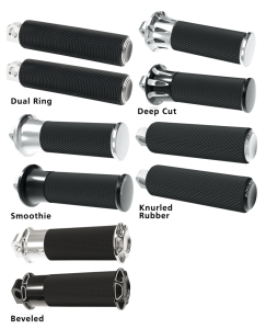 Dual Ring Fusion Footpegs - Black