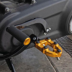 Ness MX Foot Pegs Gold No Mounts (GB)