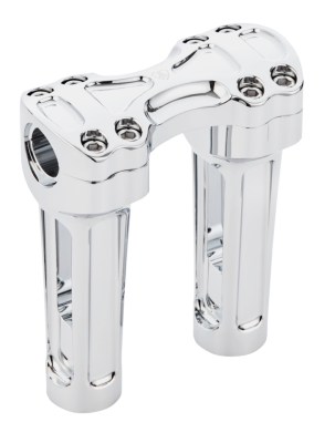 Method risers 6" chrome