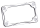 DEEP CUT LICENSE PLATE FRAME CHROME (GB)