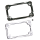 DEEP CUT LICENSE PLATE FRAME CHROME (GB)