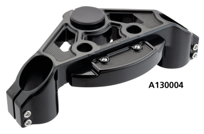 Method -2" Top Fork Bracket Blk FLT15-Up