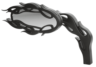 ALT. FLAMED MIRROR, BLK, LEFT