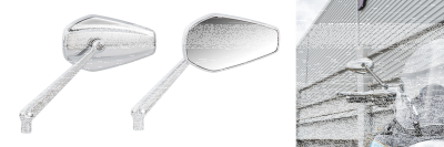 Ness mini stocker chrome mirror Right (GB)