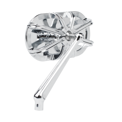 10-Gauge Caged series chr mirror right (GB)