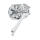 10-Gauge Caged series chr mirror right (GB)