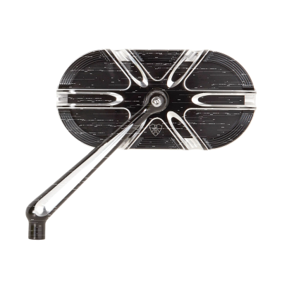Deep cut Caged series blck mirror left (GB)