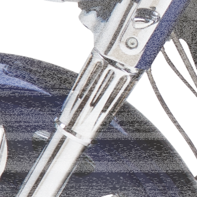 DEEP CUT CHROME FORK BOOTS FLH/T06-13 (GB)