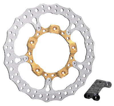 14" Billet Big Brake Rotor Left Gold (GB)