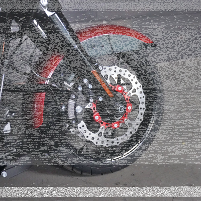 14" Billet Big Brake Rotor Left Red (GB)