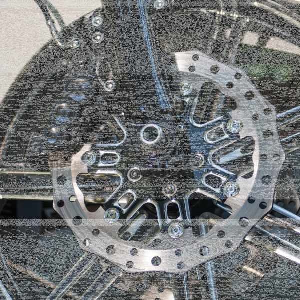 11,8" 7-Valve Brake Rotor, Black (GB)