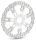 14" 7-valve Brake Rotor, Chrome (GB)