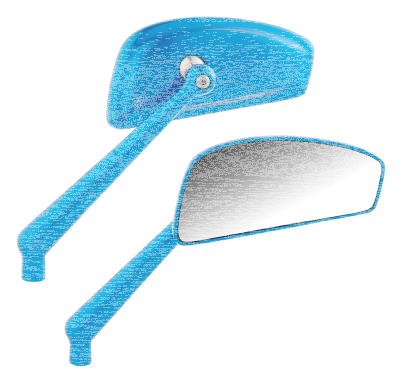 Tearchop Forged Left Mirror Blue (GB)