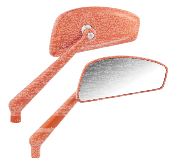 Tearchop Forged Left Mirror Orange (GB)