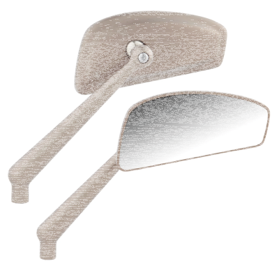Tearchop Forged Right Mirror Titanium (GB)