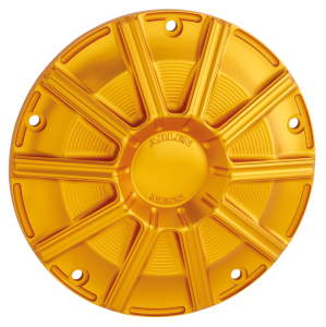 10G Derby cover gold FLH/T16-up (GB)
