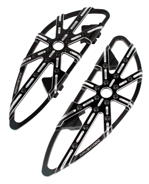 10-Gauge DR Floorboards Black Chief14-Up (GB)