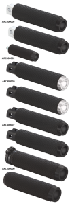 ROUGH CRAFTS DRIVER PEGS Chrome ST18-UP (GB)