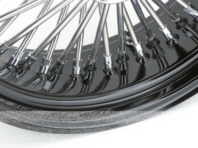 Black w/ chr nipples FD50 17X3.5 (GB)