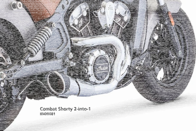 FREEDOM 2:1 SHORTY CH/BK ISC15-24 (GB)