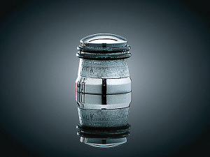 BILLET O-RING STEM COVER CHROME,SHORT