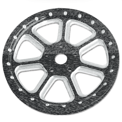 PM Pulley 66Tx1" Diesel Platinum (GB)