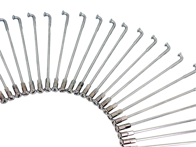 S/S spoke 18" Stai/Alu rim st.hub EACH (GB)