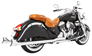 2.5" SHARKTAIL DUAL SYSTEM CHROME VIC08-