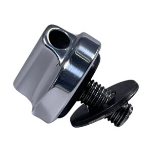 Bare Knuckle Performance, seat screw. 1/4-20. Polished