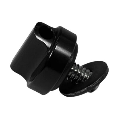 Bare Knuckle Performance, seat screw. 1/4-20. Black