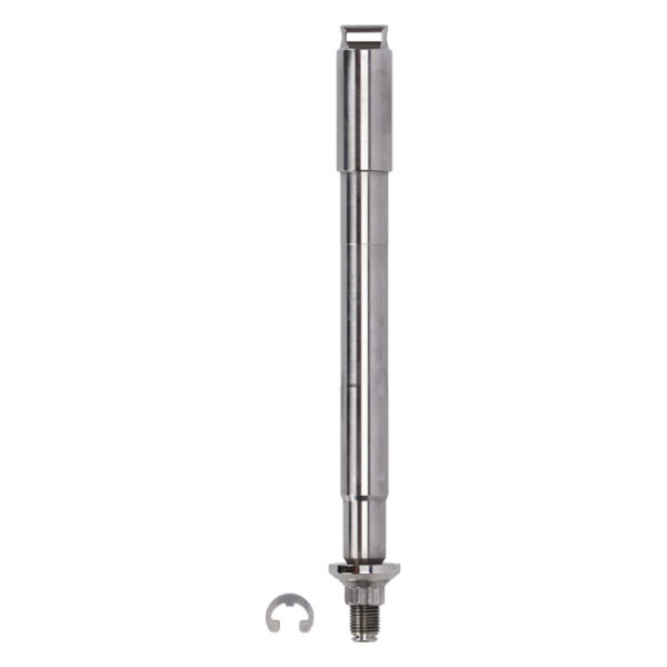 Bare Knuckle Performance, stainless axle kit. Front wheel