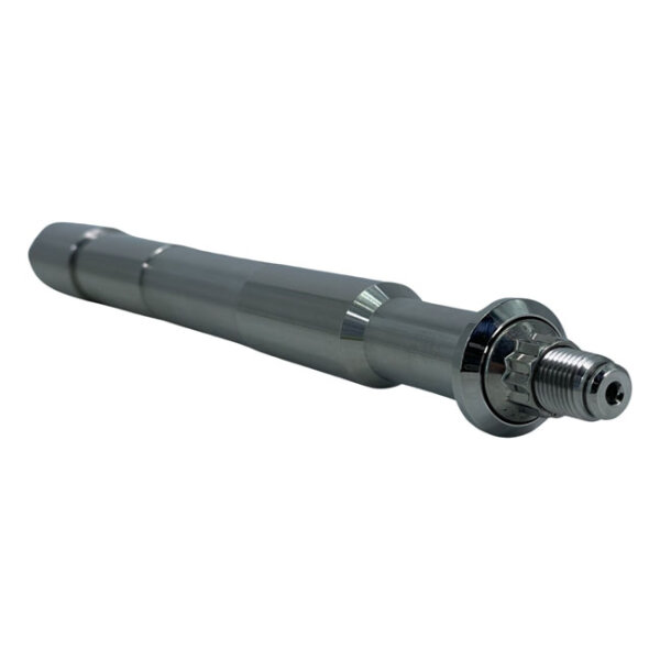 Bare Knuckle Performance, stainless axle kit. Front wheel