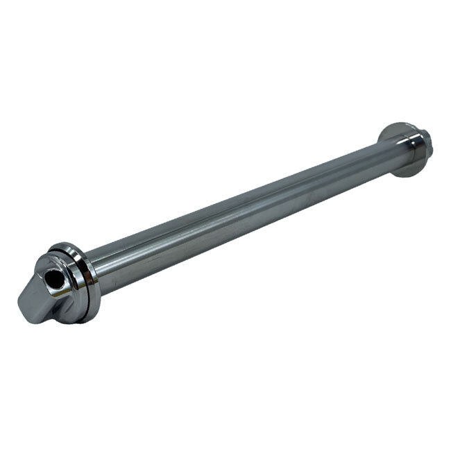 Bare Knuckle Performance, stainless axle kit. Rear wheel