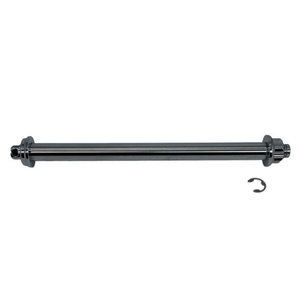 Bare Knuckle Performance, stainless axle kit. Rear wheel
